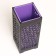 Sadovo-park urn "TRES" 44 l, 30 x 30 x 70 cm, case 2 mm, tank 0.5 mm