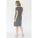 Dress with a belt, size 42