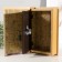 Safe-book wood, leatherette "Girl. Sunset" 21x13x5 cm