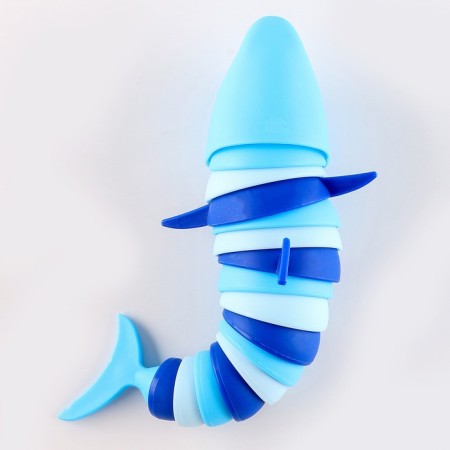 Developing toy "shark", color mix-1