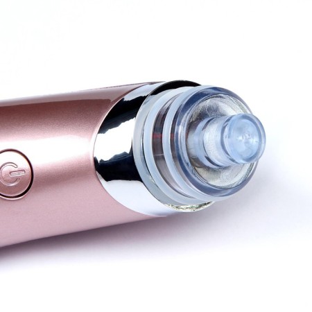 Vacuum massage for cleaning the face Luazon LMZ-050, 4 nozzles, batteries, pink-6