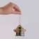 Light decor "New Year's house of the Snow Maiden" 5.9 × 8.3 × 7.5 cm, mix