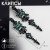 Emerald in black metal