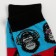 Socks "monkeys", pink/blue color, size 23-25