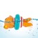 Swimming toy "swimmer Teddy", clockwork