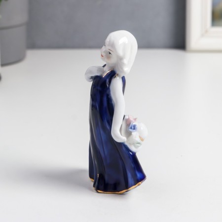 Souvenir Ceramics "Baby in Blue" 11x2.7x6 cm-2