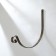 Bracket for kashpo kovaya, 28 cm, metal, bronze