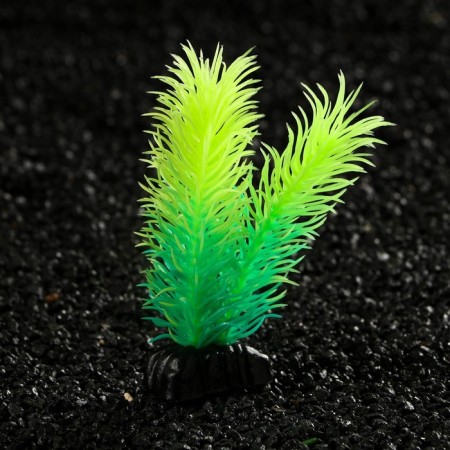 The artificial aquarium, luminous, 8 cm, green plant-2