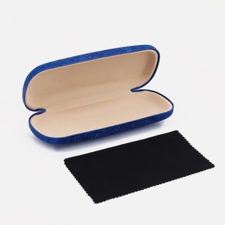 Case for glasses on the cracker, the color is blue-1