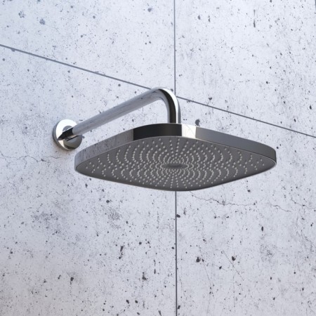 Shower watering can Iddis spahome, upper square, chrome-3