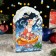 Gift box "Santa Claus and Hares", 16 x 7.5 x 26 cm
