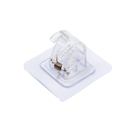 The holder with a clamp with a adhesive surface of the tundra, transparent, set 4 pcs.-1