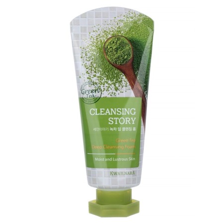 Face foam with green tea extract Cleansing Story Foam Cleansing 120 gr