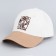Women's cap Wildflower, white color, rr 56