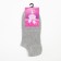 Women's socks "trackers", gray color, size 23-25