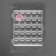 Organizer for threads, for 25 rumps, 12.3 × 10 × 2.5 cm, the color is transparent