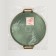 Storage for storing cosmetic supplies "Green", D - 27 x 3.4 cm, green/golden color