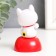 Plastic pendulum from the solar battery "Cat Mani-Neko Happy" mix 8.5x5x6 cm