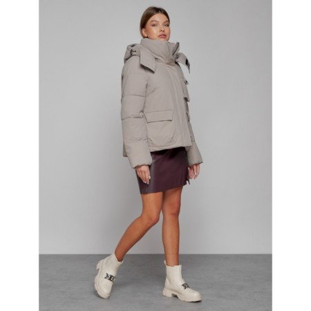 Winter jacket, size 50, light brown color-2