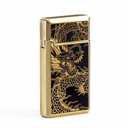 Gas lighter "Dragon", Piezo, 0.8 x 3.4 x 6.5 cm-5