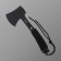 Motive ax "Cheroki" steel - 420, handle - paracord, 23 cm