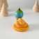 Polystone souvenir "Snakes with the Globe" 5.5x6 cm