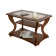 Journal table "Maestro", with glass SZH-02, 900 × 600 × 560 mm, color nut color