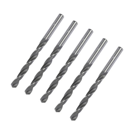 Tundra metal drill, HSS, cylindrical shank, 8 x 115 mm, 5 pcs.