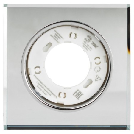 Lamp built -in era DK79, IP20, 15W, 120x120 mm, mirror color-3