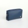 Cosmetic bag with lightning, textura, blue color