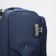 Big suitcase 28 ", lightning department, code castle, 4 wheels, 2 outer pockets, blue color