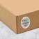 A set of business stickers “Thank you for choosing us”, 4 x 4 cm, 50 pcs