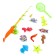 Fishing "sea residents" 9 fish, fishing rod, net