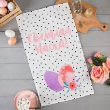 The towel of the “Easter miracle” is 35x60 cm, 100% cotton, waffle 160 g/m2