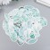 Stickers for creativity "leaves" set 45 pcs 4.4x4.4x1.1 cm