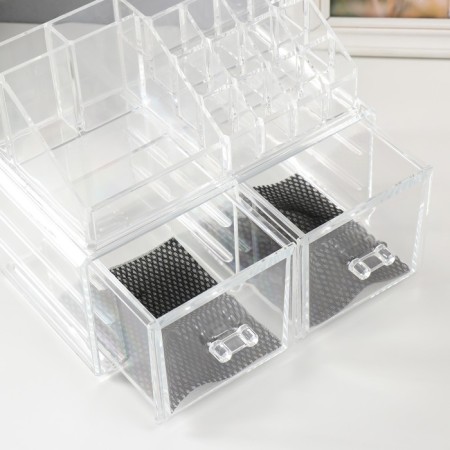 ORGANIZER CHANTER PLAC 2 Boxes Transparent 19x24x14 cm-1