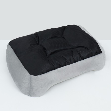 Lynchin-Divan for animals "Bone", 50 x 40 x 15, gray-white-4