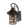 Bra "Brooks" E27 40W black 17x20x37 cm