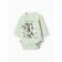 Body for a boy with a long sleeve, the color is green, height is 68 cm