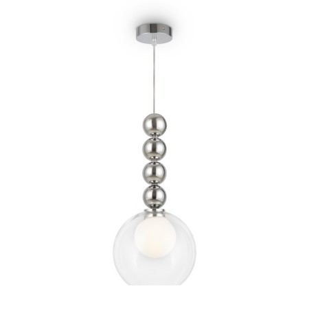 Suspended lamp Freya Fr5220PL-01CH3 FOCUS, 200x200x1740 mm, G9, 1x25W, chromium color