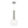 Suspended lamp Freya Fr5220PL-01CH3 FOCUS, 200x200x1740 mm, G9, 1x25W, chromium color