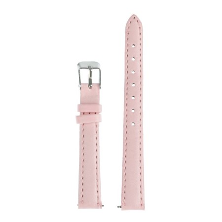 Solomon watch strap, 12 mm, genuine leather, L-18 cm, light pink-1