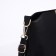 Bag Cross-Bodi with a zipper, black color