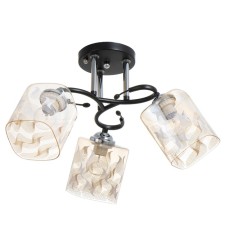 Arnella chandelier 3he27 40W Black 50x50x27 cm Bayerlux