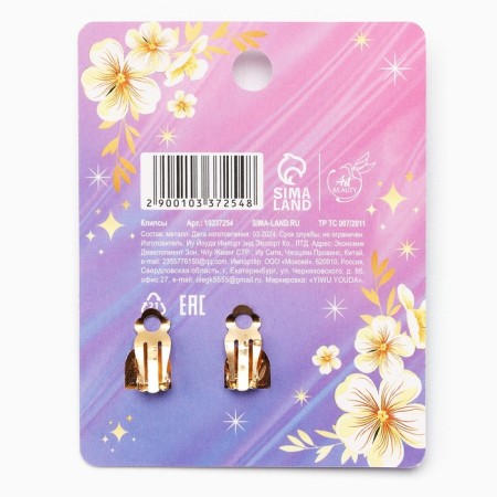 New Year's clips "The most beautiful", for the New Year, 7 x 9 cm-6