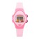 Watch of washing electronic, children's "birds", silicone strap, pink