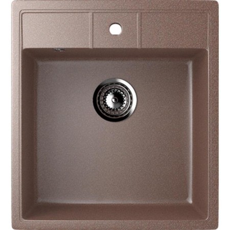 Kitchen Washing Ulgran U406-307, 500x445 mm, Terracotta color