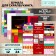 A set of paper for scrapbooking "Bright geometry", 12 sheets, 30.5 x 30.5 cm, 180 g/m²
