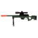 AWM sniper rifle, shoots soft bullets