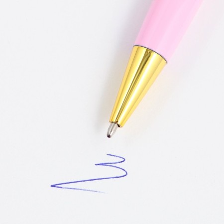 Pen in the gift case "Dear Educator", metal, blue paste, writing node 1.0 mm-5